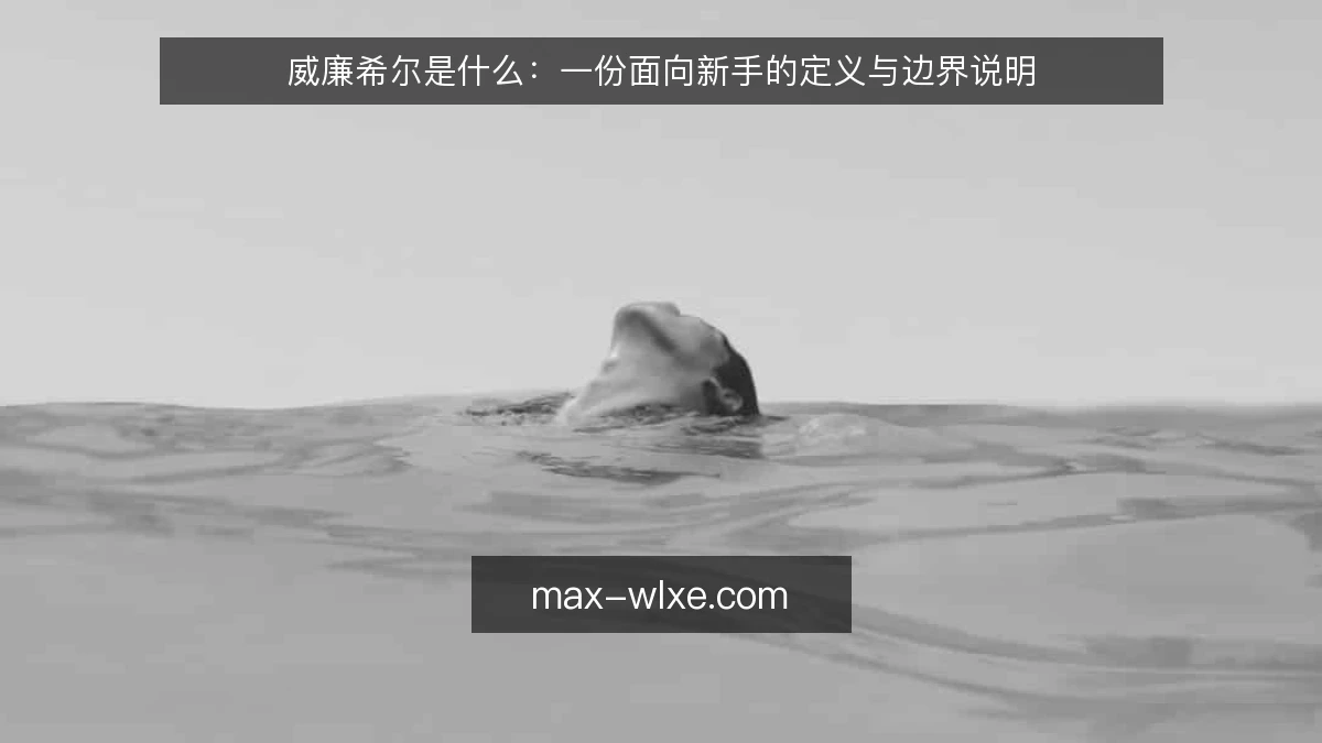 威廉希尔是什么:一份面向新手的定义与边界说明